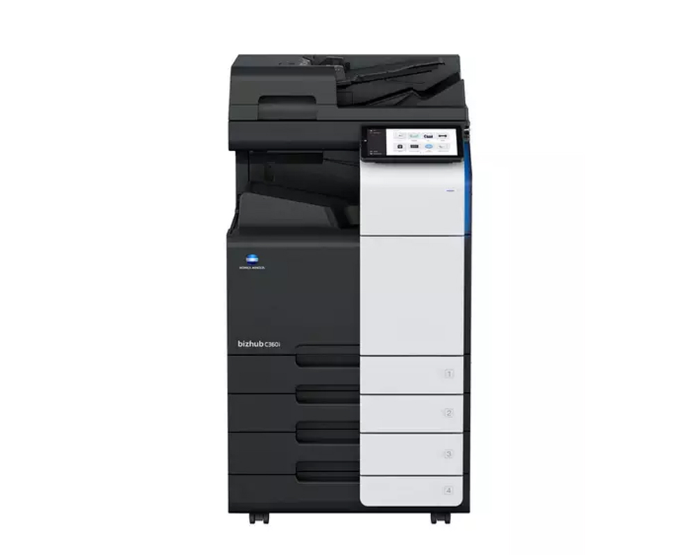 konica minolta bizhub c360i color multifunction laser a3/a4 lan wi-fi usb printer